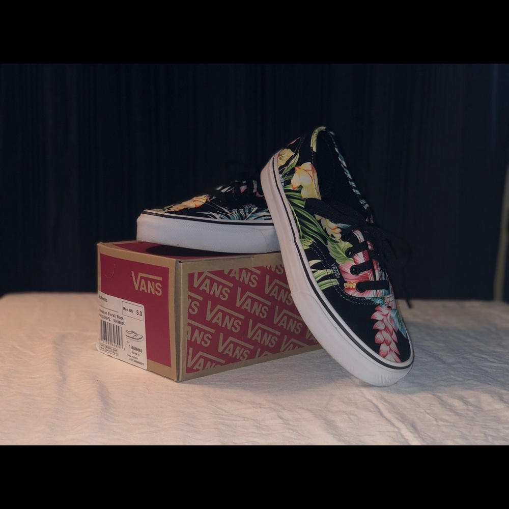 Authentic Hawaiian Floral Vans